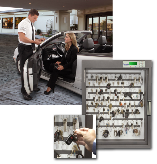 Valet Security Asset Manager (SAM) Electronic Cabinet for Key Storage