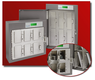 Electronic Locker With Compartments